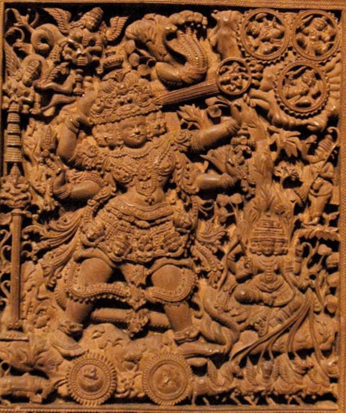 Mysore Sandalwood Carving