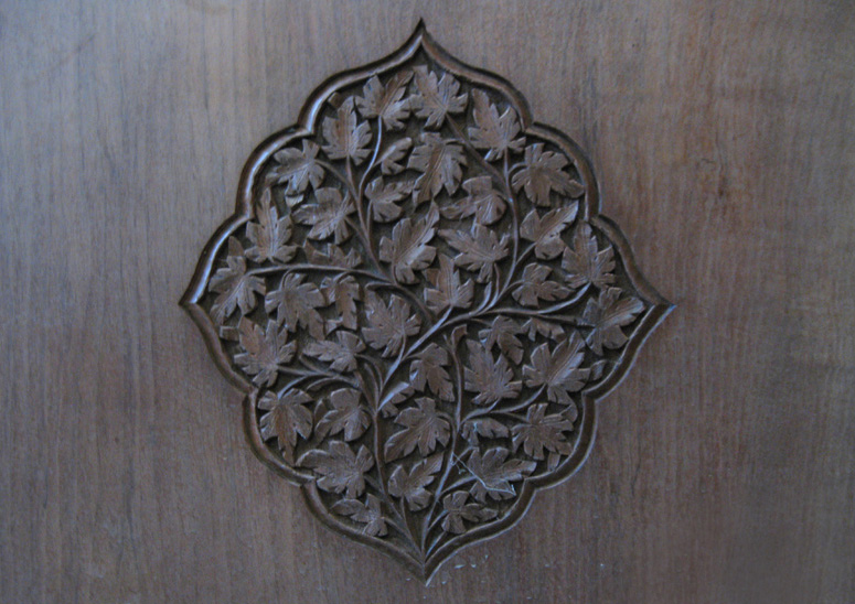 Kashmir Walnut Wood Carving